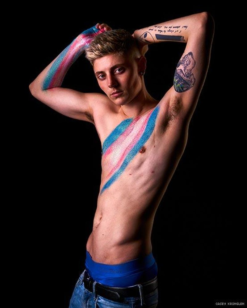 This Stunning Photo Series Shows LGBT People Covered in Pride