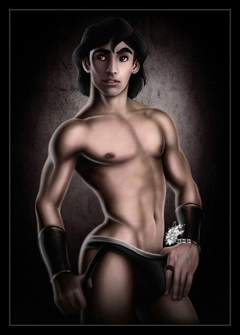 16 Disney Princes Turned Into Hunky Underwear Models