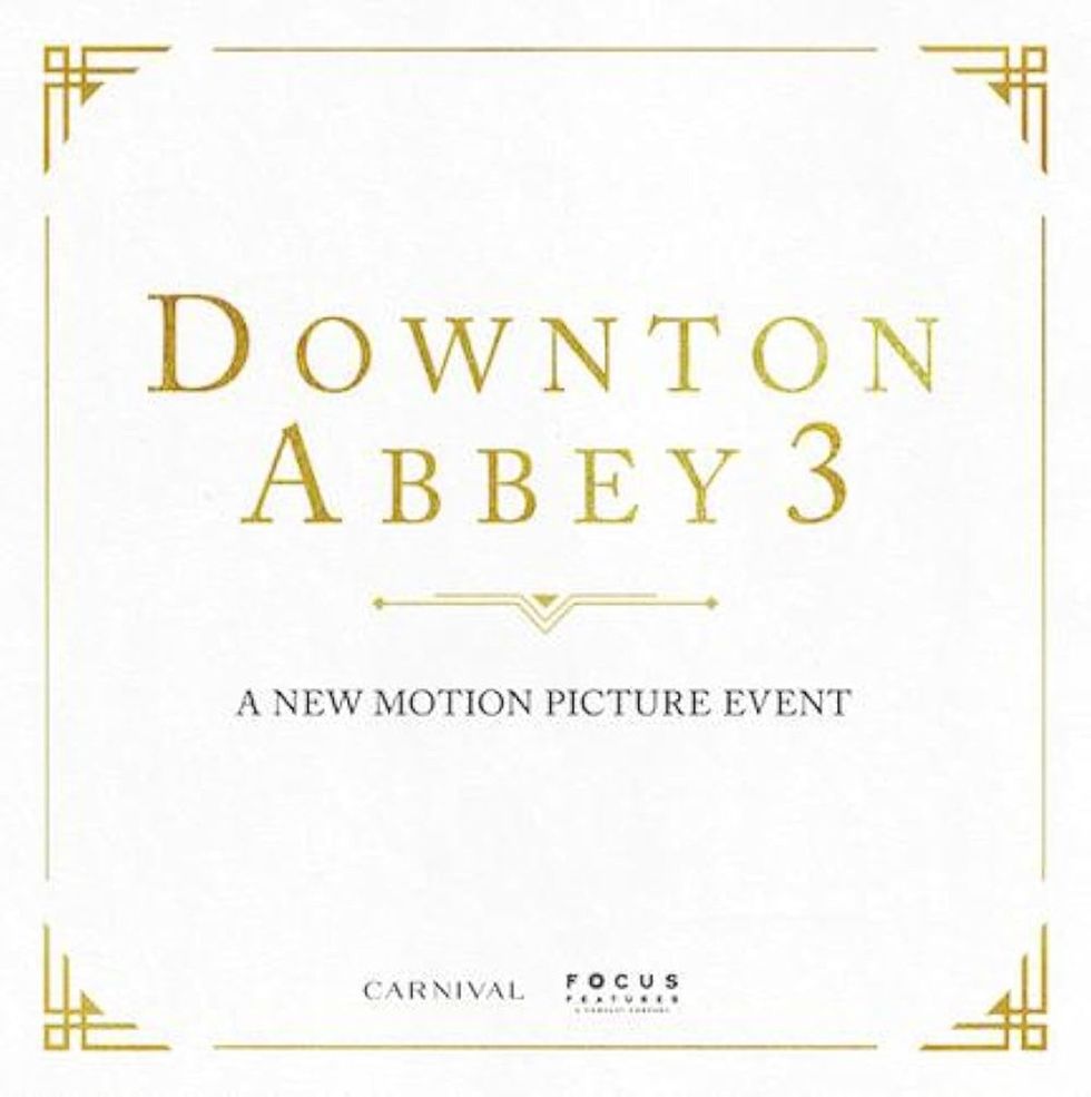 An untitled sequel to Downton Abbey: A New Era - September 12