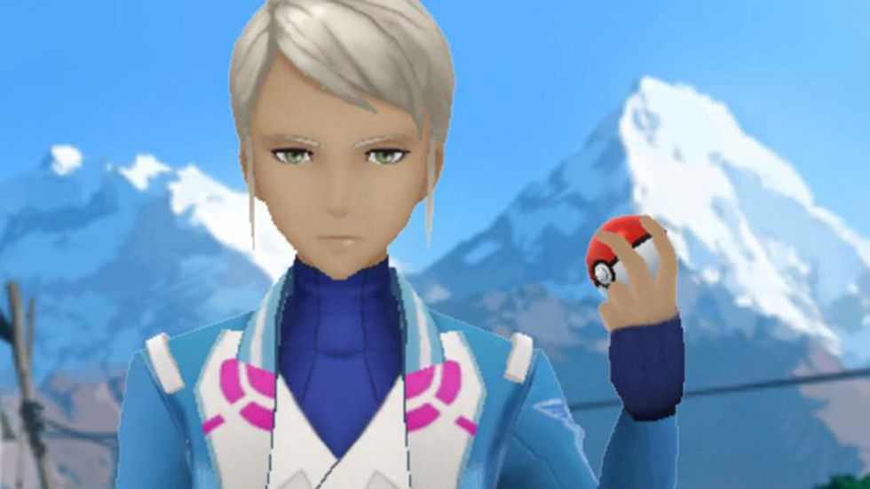 Blanche in Pokemon Go