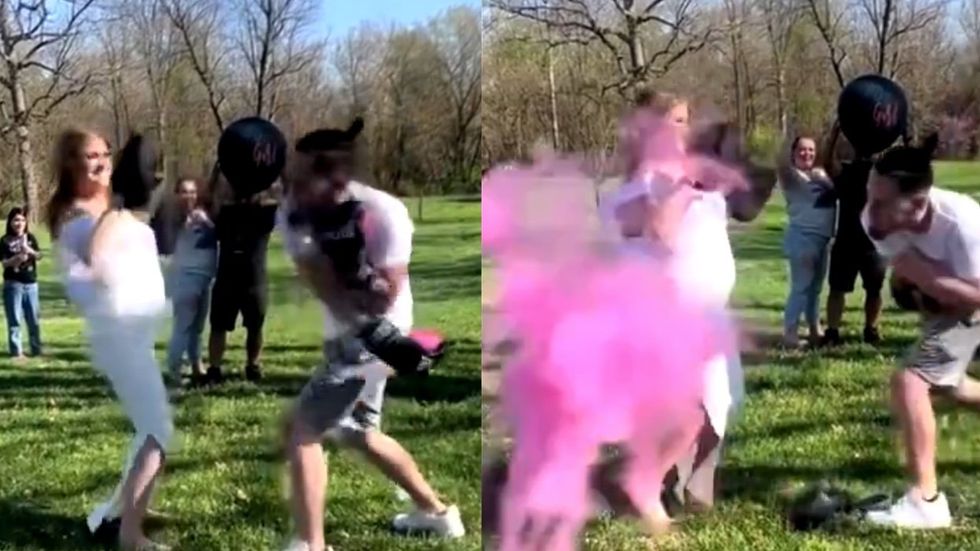 boxing gender reveal