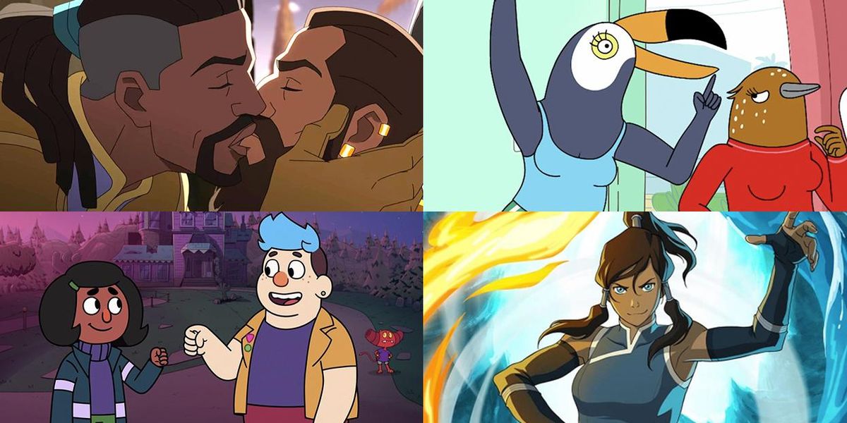 Pocahontas Lesbian Cartoon Porn - The 45 Best Queer Animated Shows Ever & Where To Watch Them