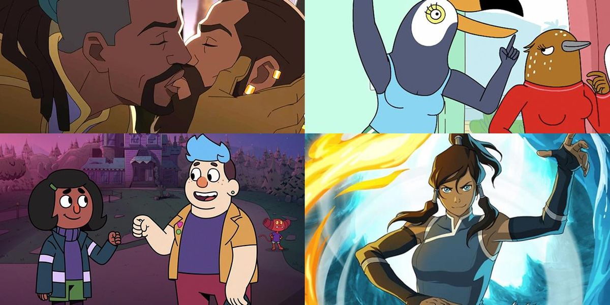 American Dragon Lesbian Porn - The 50 Best Queer Animated Shows Ever & Where To Watch Them