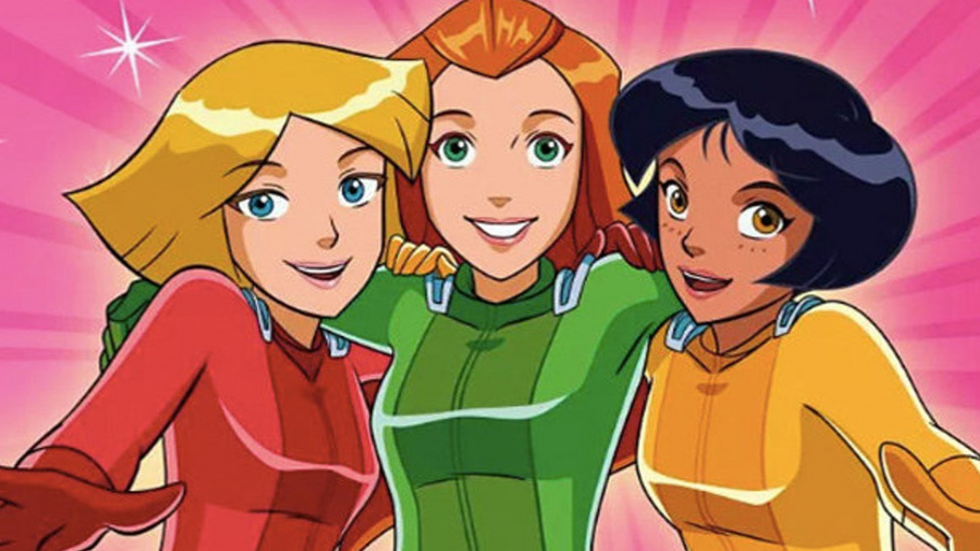 Clover, Sam, and Alex from Totally Spies!