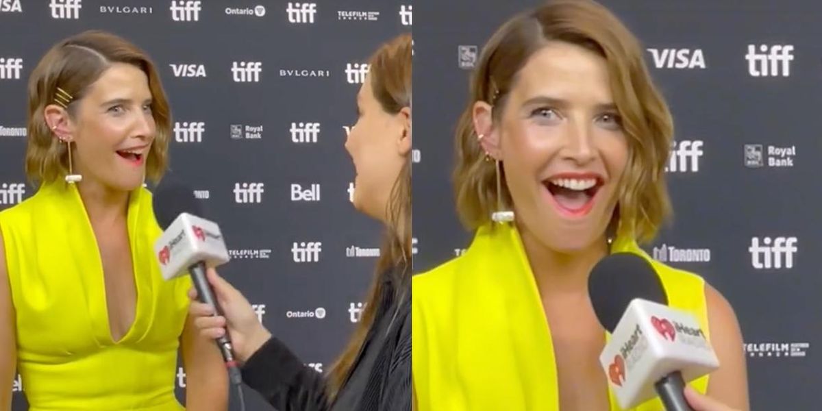1200px x 600px - Watch Cobie Smulders' Adorable Reaction to Learning Lesbians Love Her