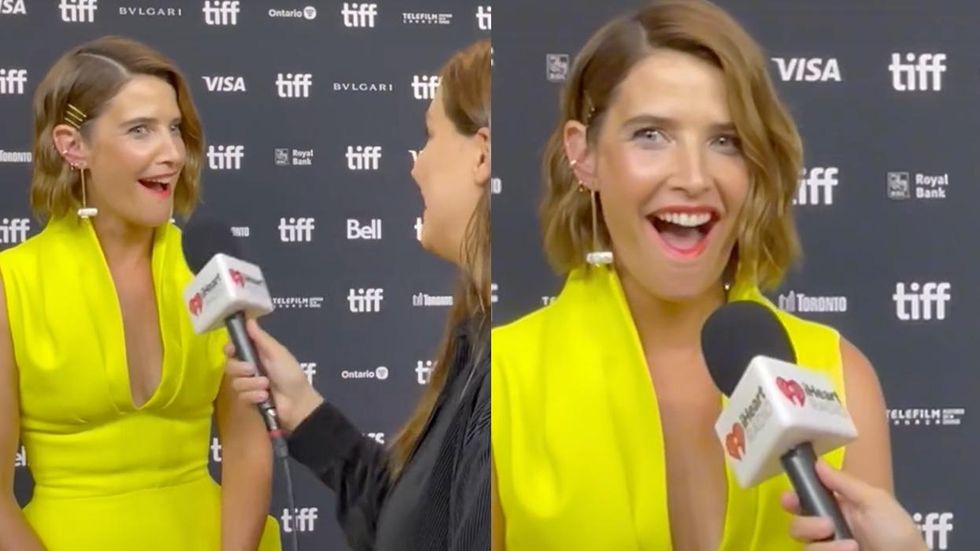 980px x 551px - Watch Cobie Smulders' Adorable Reaction to Learning Lesbians Love Her