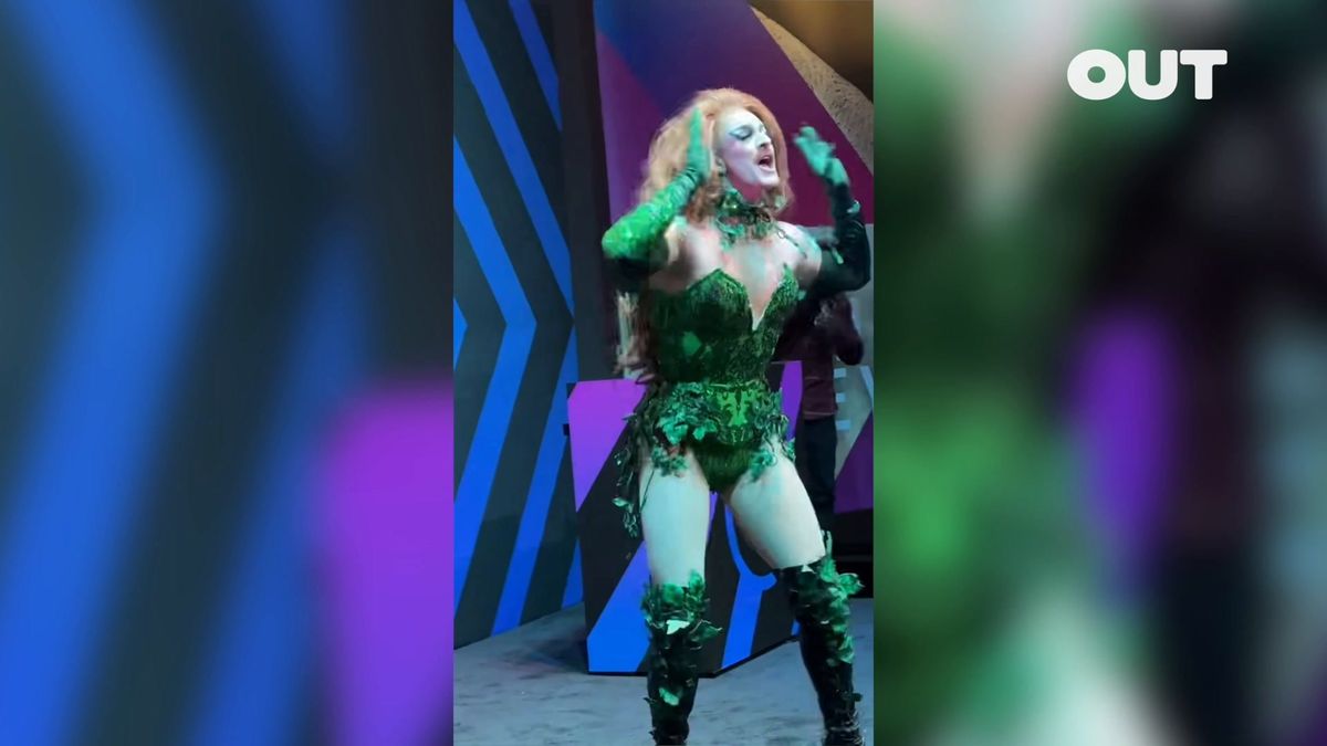 Watch Pattie Gonia surprise Cynthia Erivo with an epic 'Wicked' lip sync