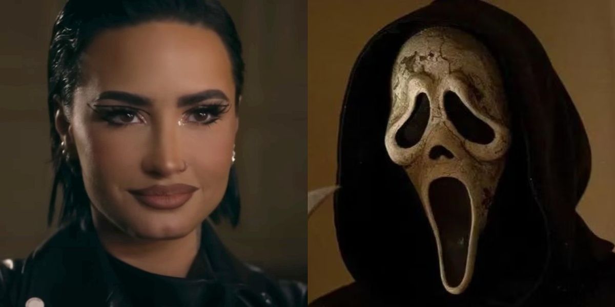 Hot Lesbian Orgy Demi Lovato - Watch Demi Lovato Defeat Ghostface In 'Still Alive' Music Video