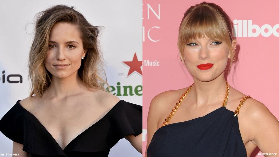 Taylor Swift Fuck Sex - Dianna Agron Skirts Denying Rumors That She & Taylor Swift Once Dated