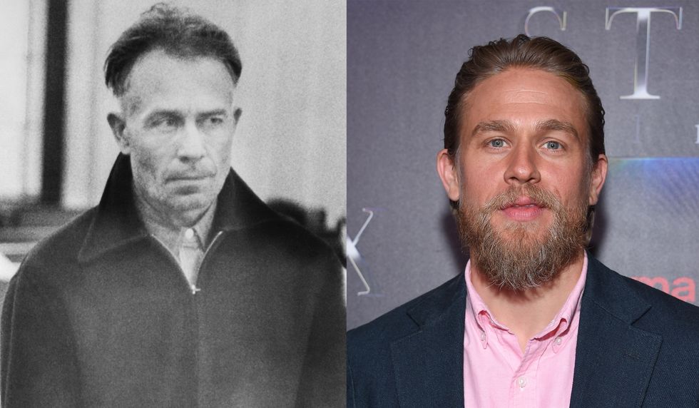 Ed Gein and Charlie Hunnam