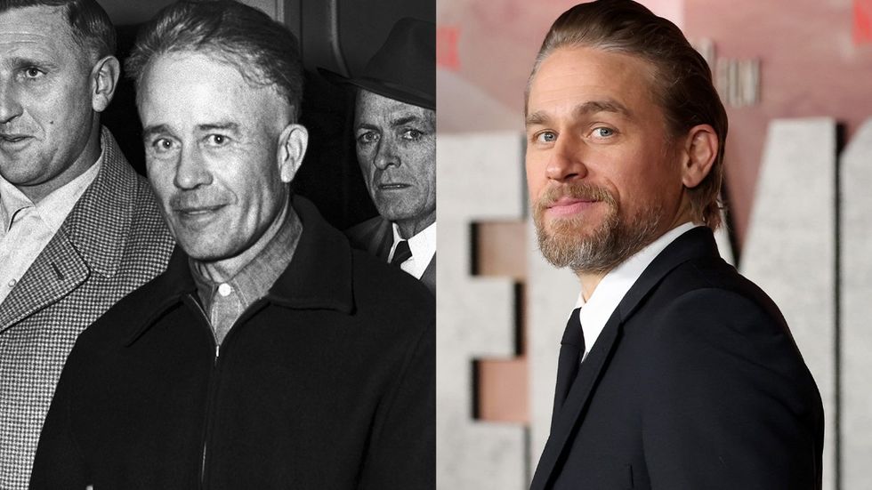 Ed Gein and Charlie Hunnam