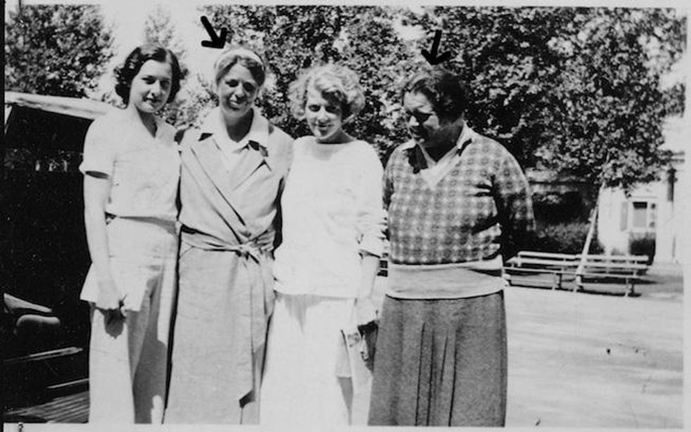 Eleanor Roosevelt and Lorena Hickok