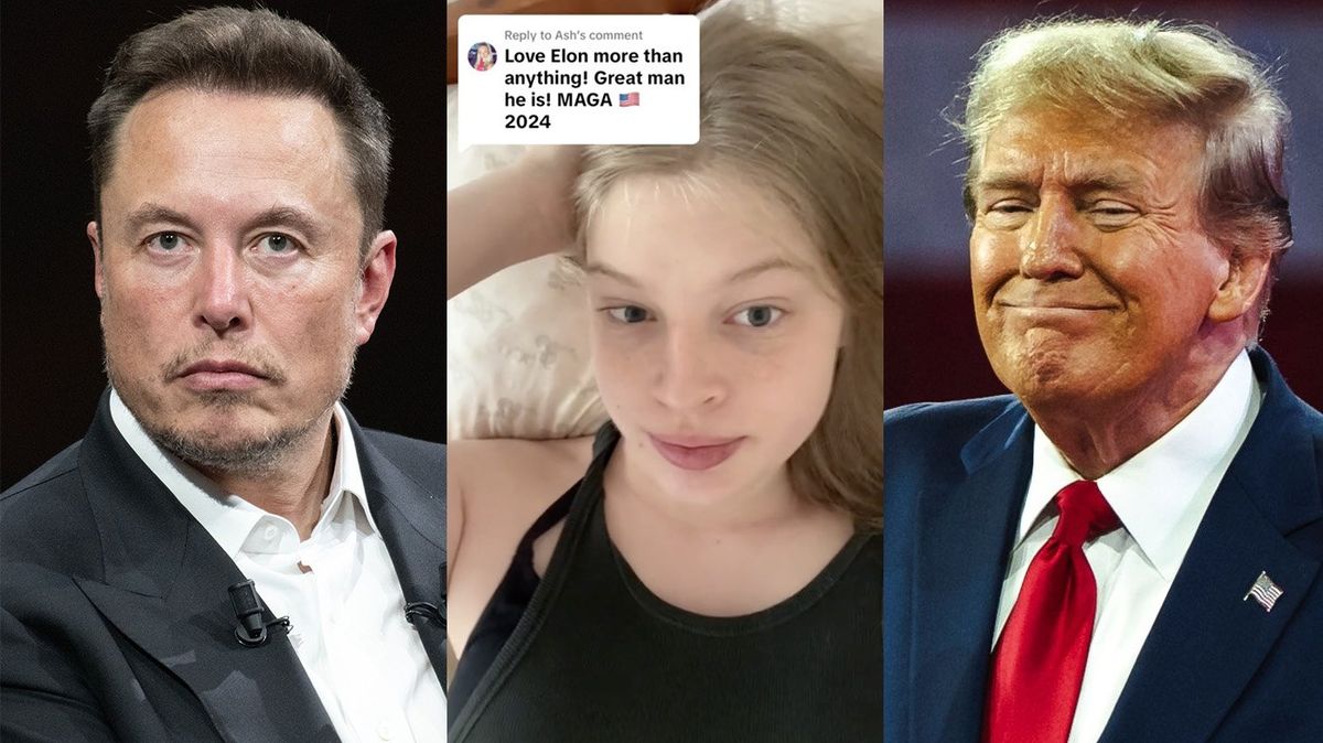 Elon Musk Vivian Jenna Wilson Donald Trump