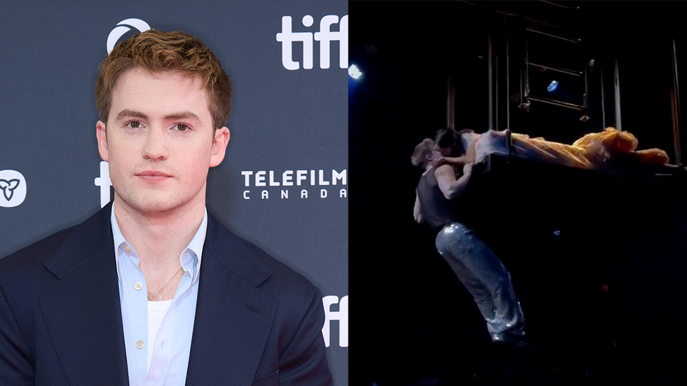 English actor Kit O'Connor attends the world premiere of "The Wild Robot" at the Roy Thomson theatre during the Toronto International Film Festival (TIFF) in Toronto, Ontario, Canada, on September 8, 2024. (Photo by Geoff Robins / AFP) (Photo by GEOFF ROBINS/AFP via Getty Images)