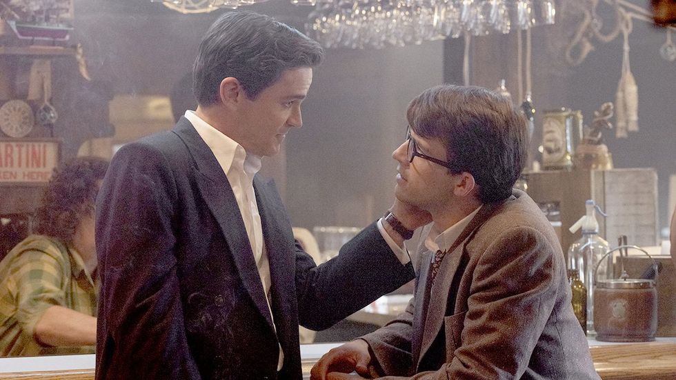 Fellow Travelers sex scenes ranked: Jonathan Bailey as Tim and Matt Bomer as Hawkins "Hawk" Fuller in FELLOW TRAVELERS,