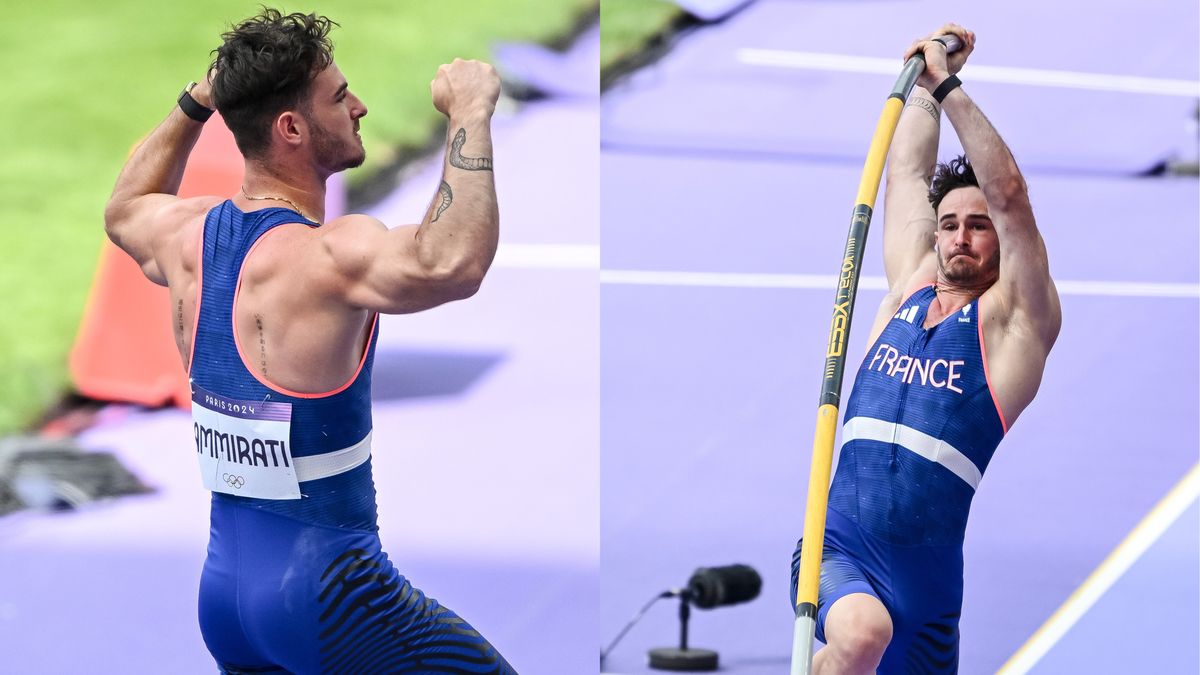 French pole vaulter Anthony Ammirati made a TikTok about losing because of his bulge