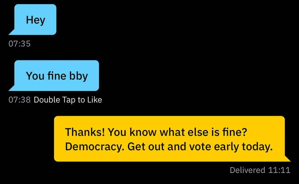 GRINDR voting early reactions