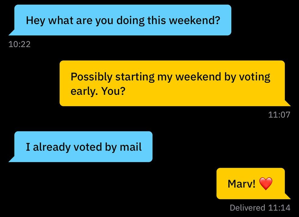 GRINDR voting early reactions