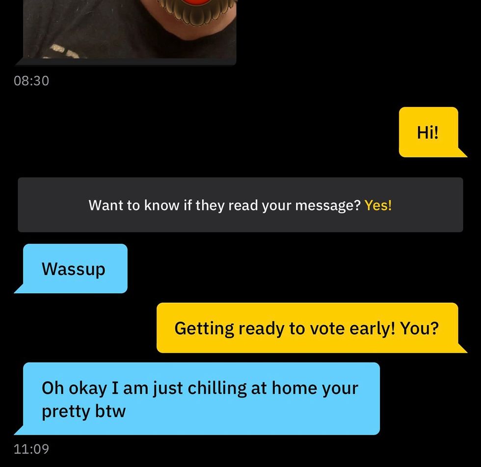 GRINDR voting early reactions