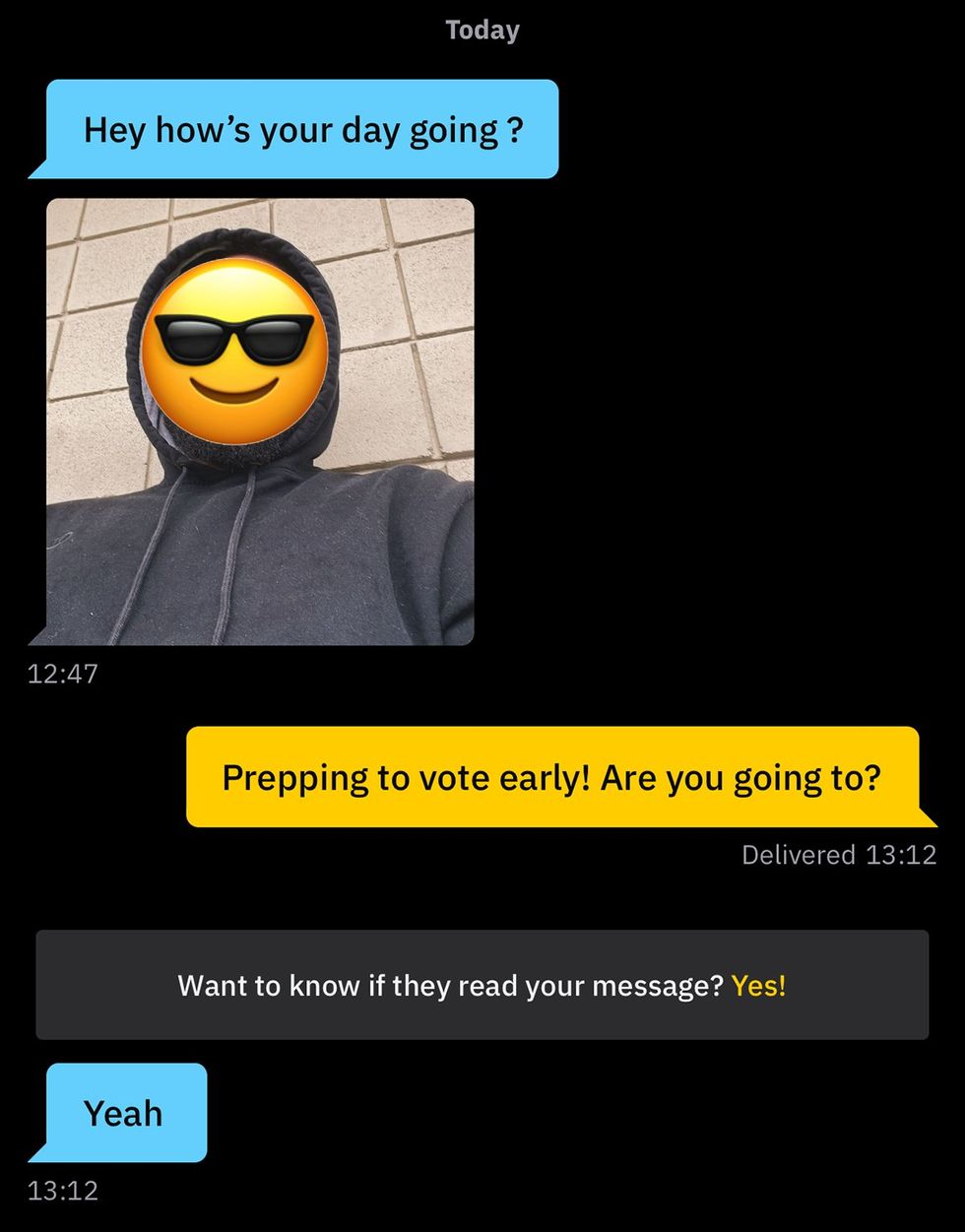 GRINDR voting early reactions