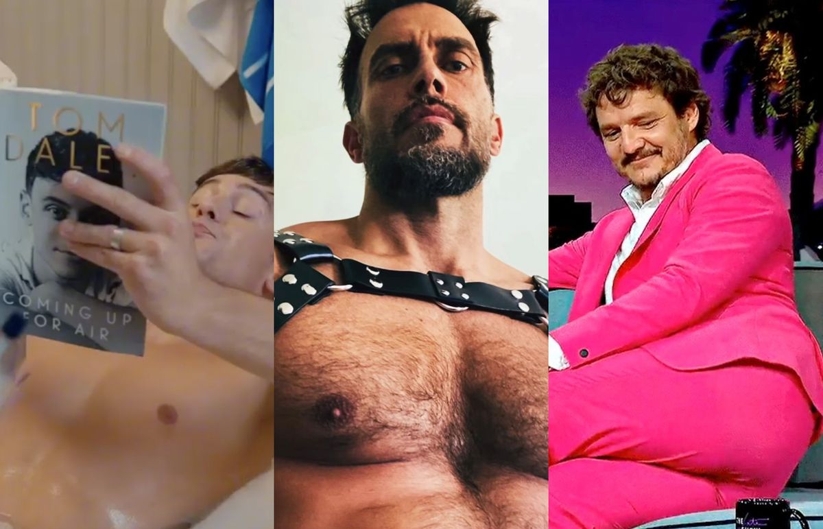 humpday hunks: Tom Daley, Cheyenne Jackson, Pedro Pascal 