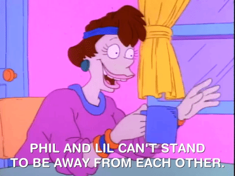 rugrats phil and lil mom