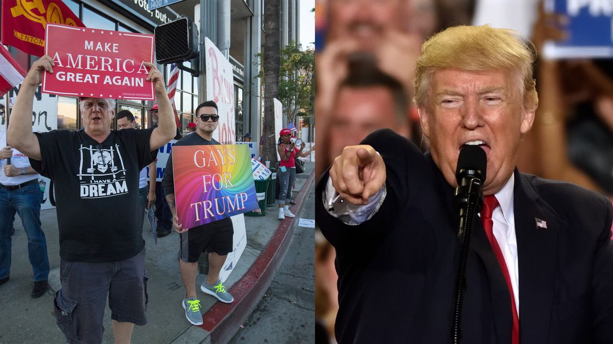 Gays for Trump are being ROASTED by the internet and we're CACKLING at these 25 reactions​