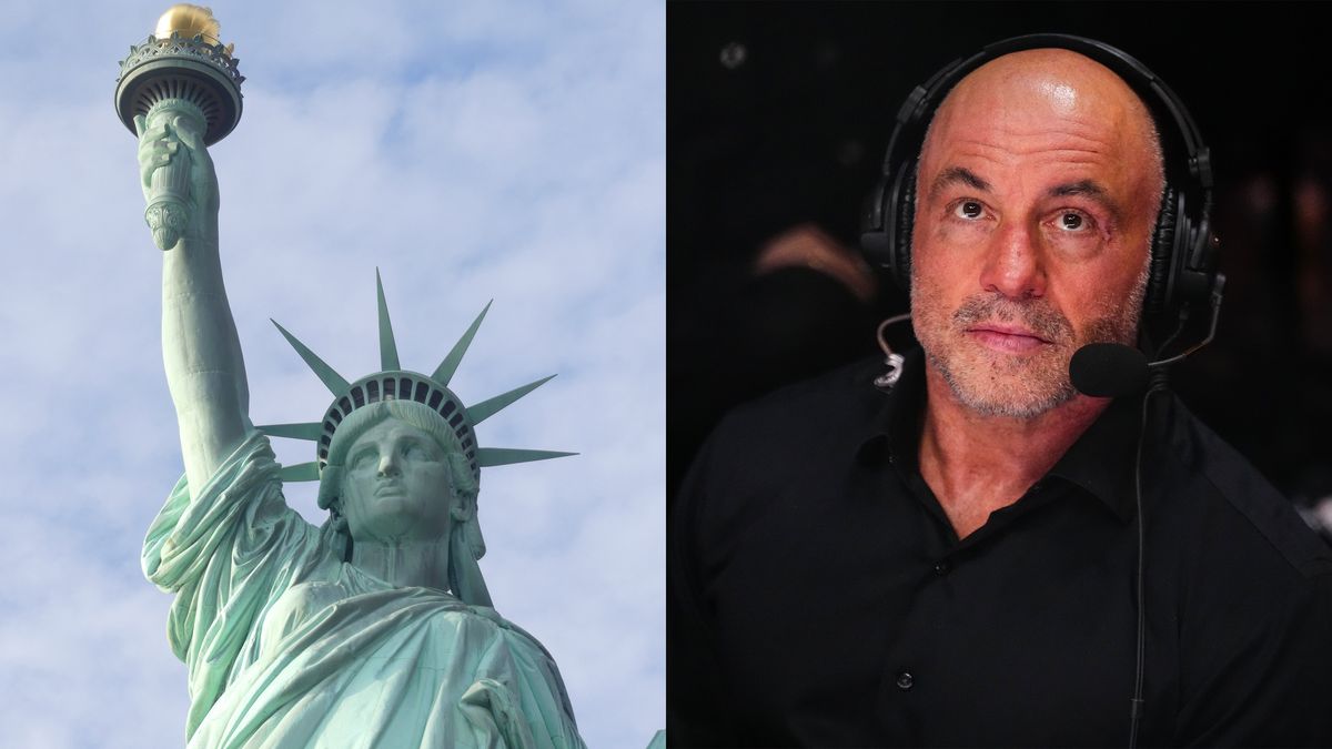 Joe Rogan is now 'transvestigating' the Statue of Liberty, because of course he is