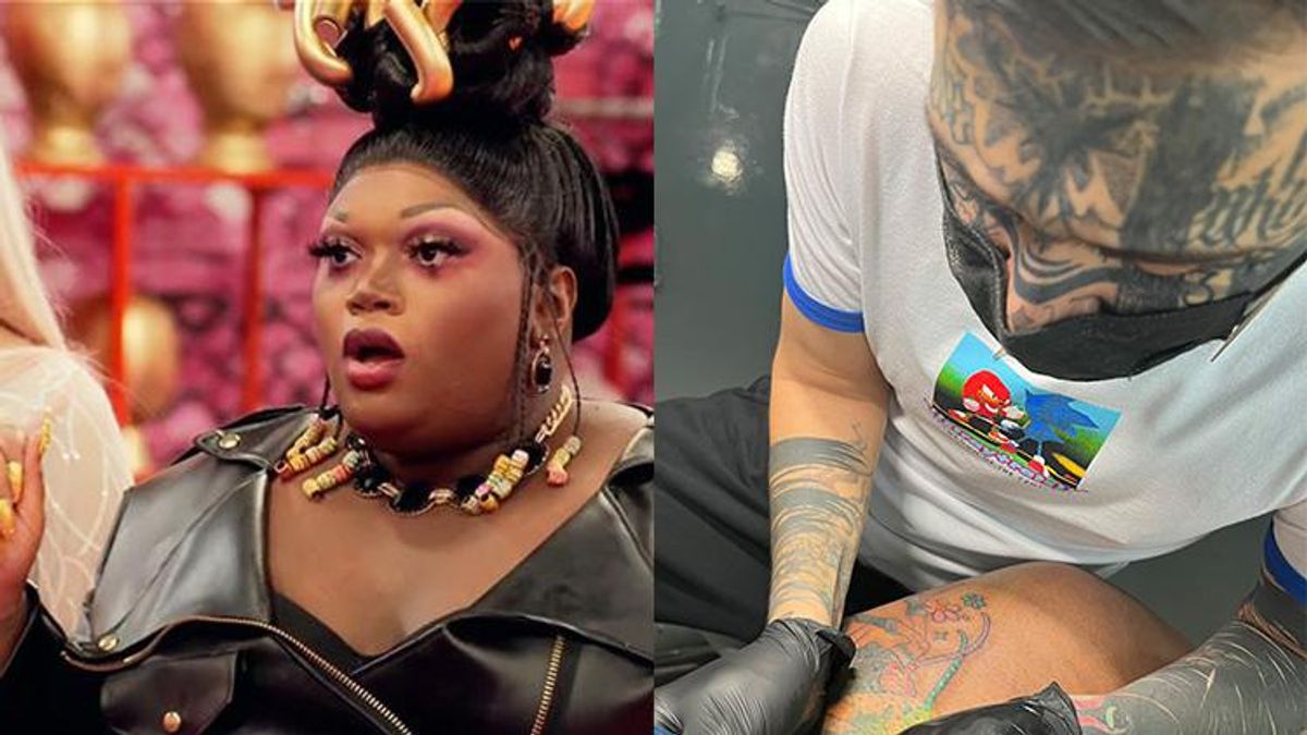 ‘Drag Race’ Star Kornbread Got a Massive Tattoo of Willow Pill