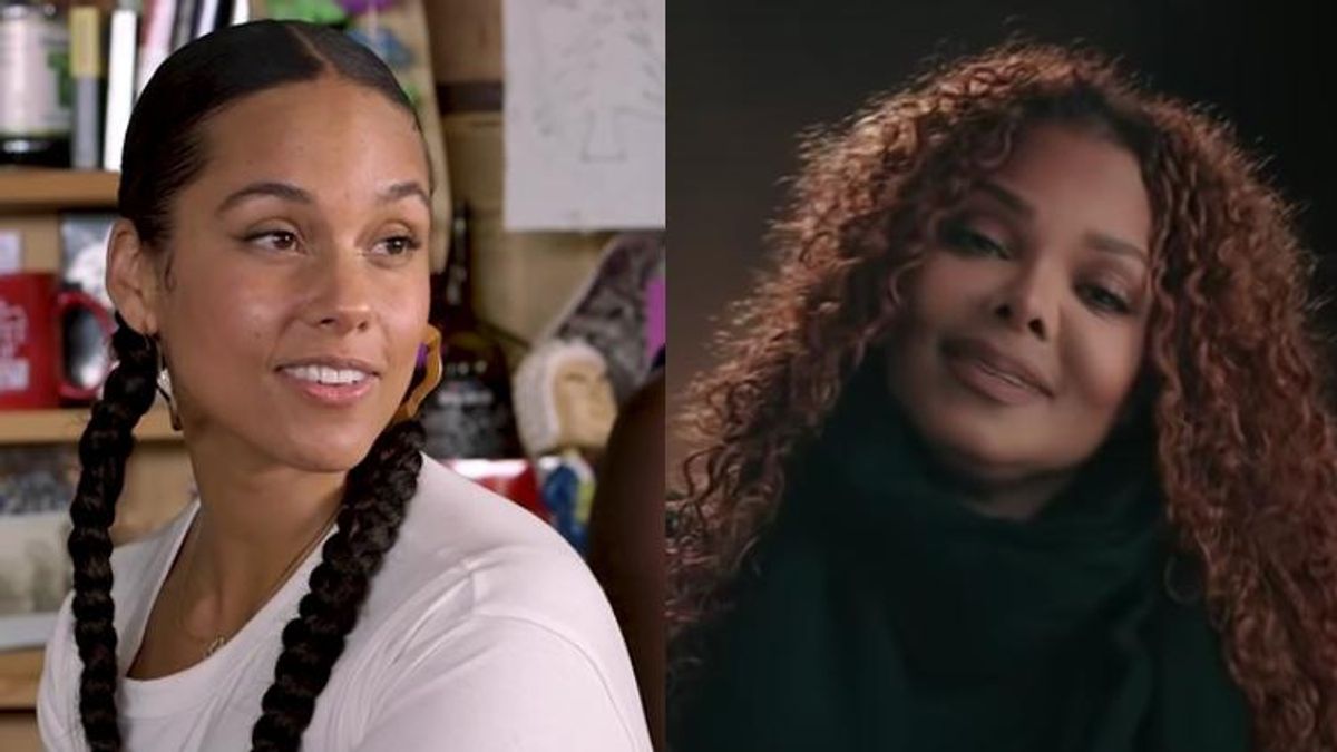 Alicia Keys & Janet Jackson Flirting Is Sending Fans Into a Frenzy