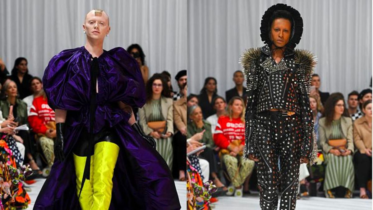 'Drag Race' Stars Bimini And Tayce Took Over London Fashion Week