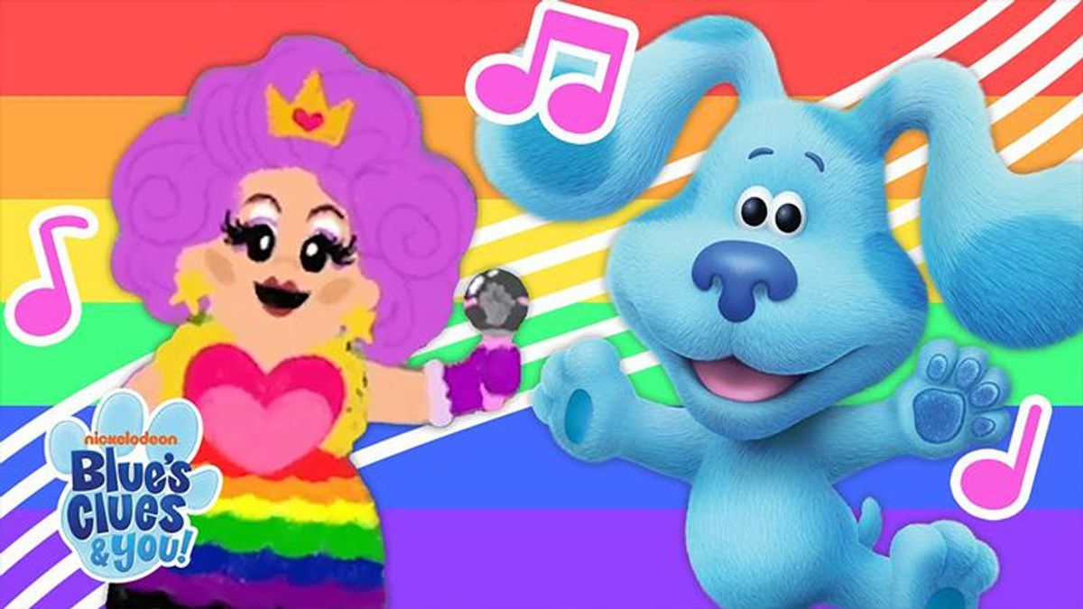 'Blue's Clues' Celebrates Pride Month With 'Drag Race' Star Nina West