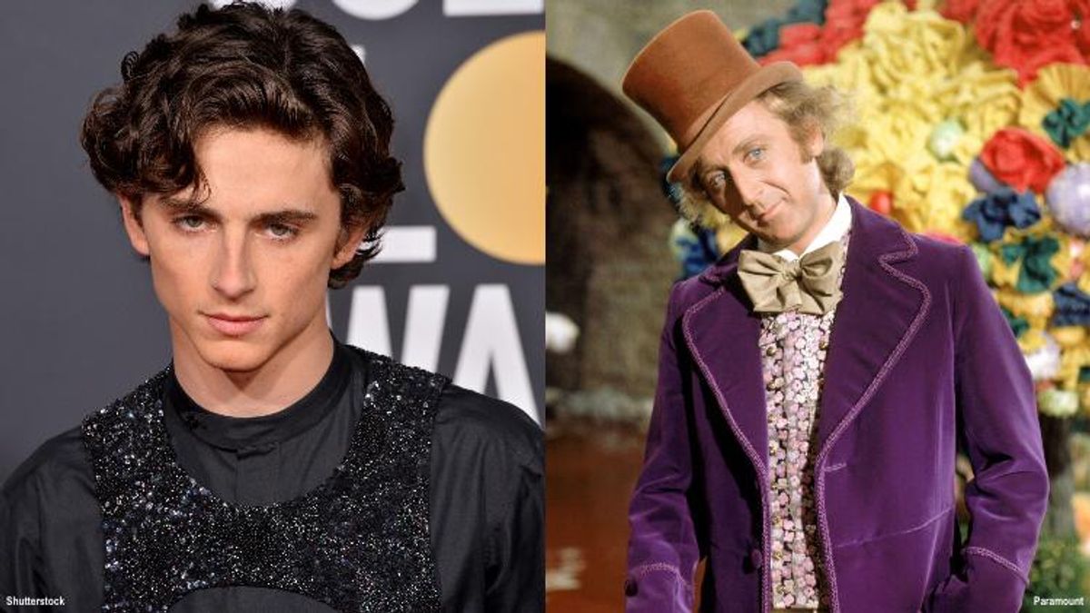 Timothée Chalamet Is Playing Young Willy Wonka in an Origin Movie