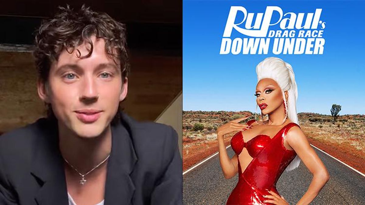 Troye Sivan Gags 'Drag Race' Queens With 'Raw Dog Bottom' Joke