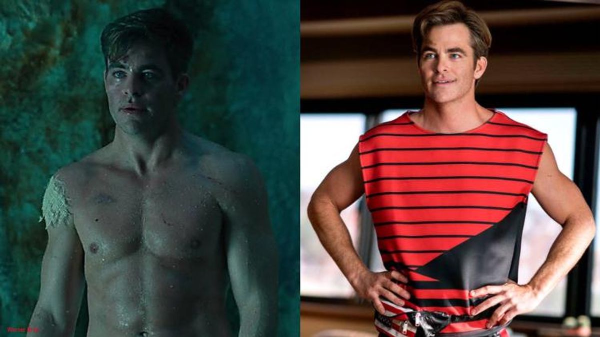 Chris Pine Didn't Wear Underwear on the 'Wonder Woman 1984' Set