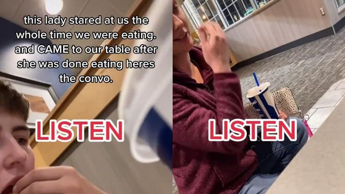 This TikTok Shows a Homophobic Karen Harassing Teens at a Restaurant