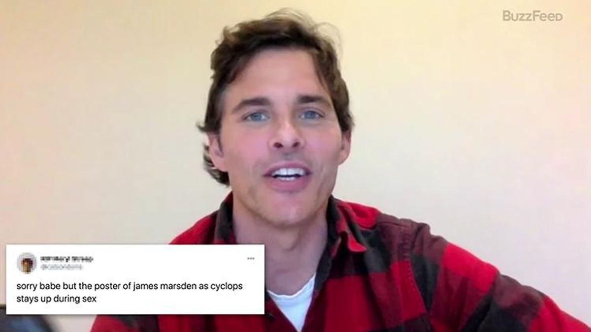 Watch James Marsden Talk About Destroying Your Bussy