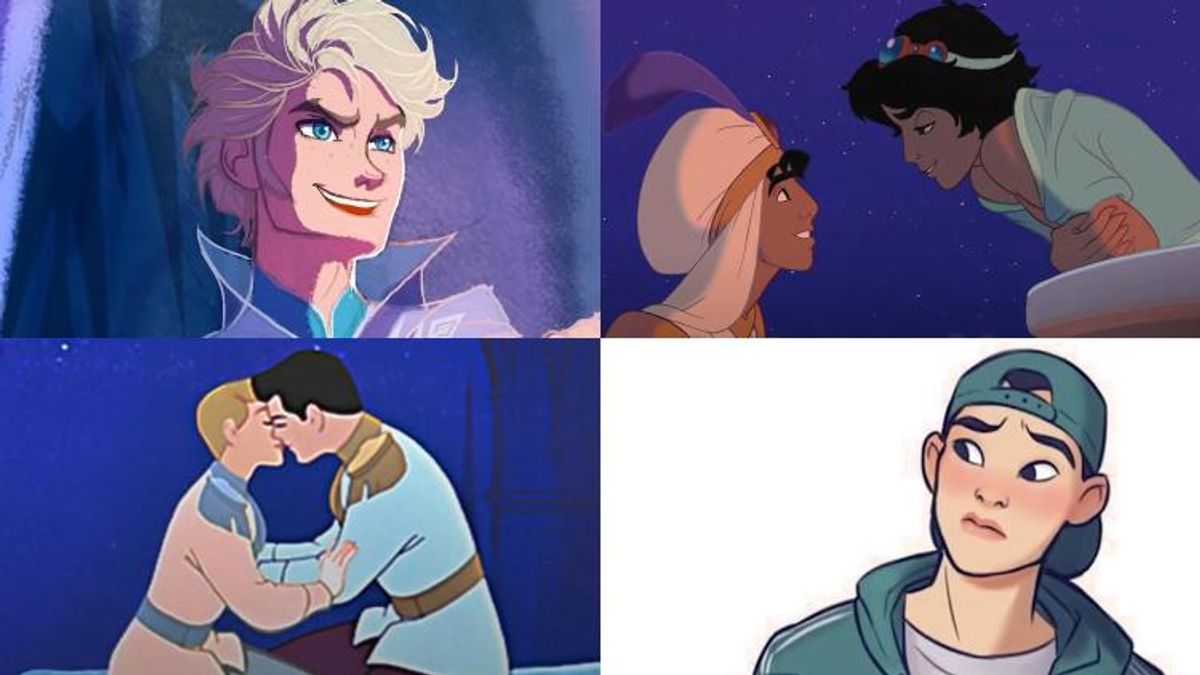 These Gay, Male Covers of Disney Princess Songs Are Our New Obsession