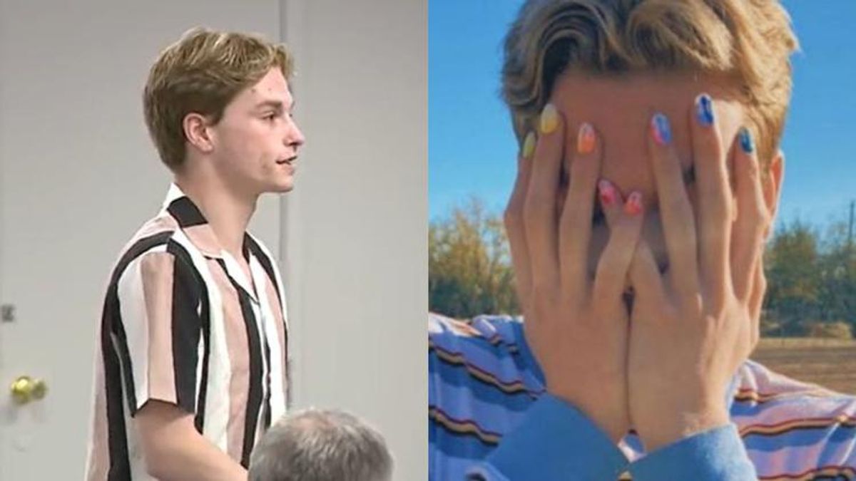 Gay Texas Teen Suspended For Wearing Nail Polish Drags School Board