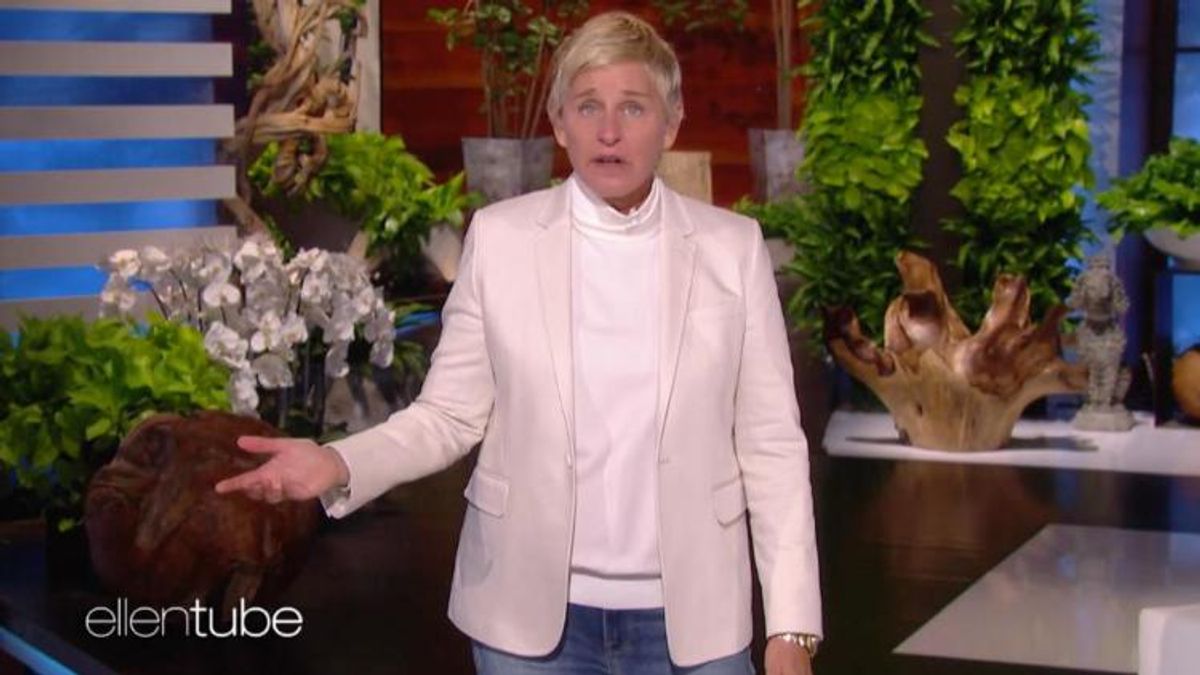 Ellen Finally Talks On-Air About Those Toxic Workplace Allegations