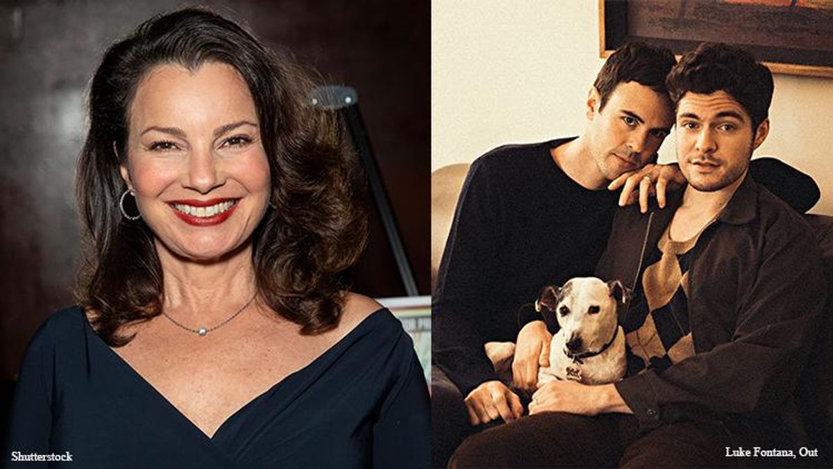 Lifetime's First Gay Christmas Movie Casts Fran Drescher, Ben Lewis