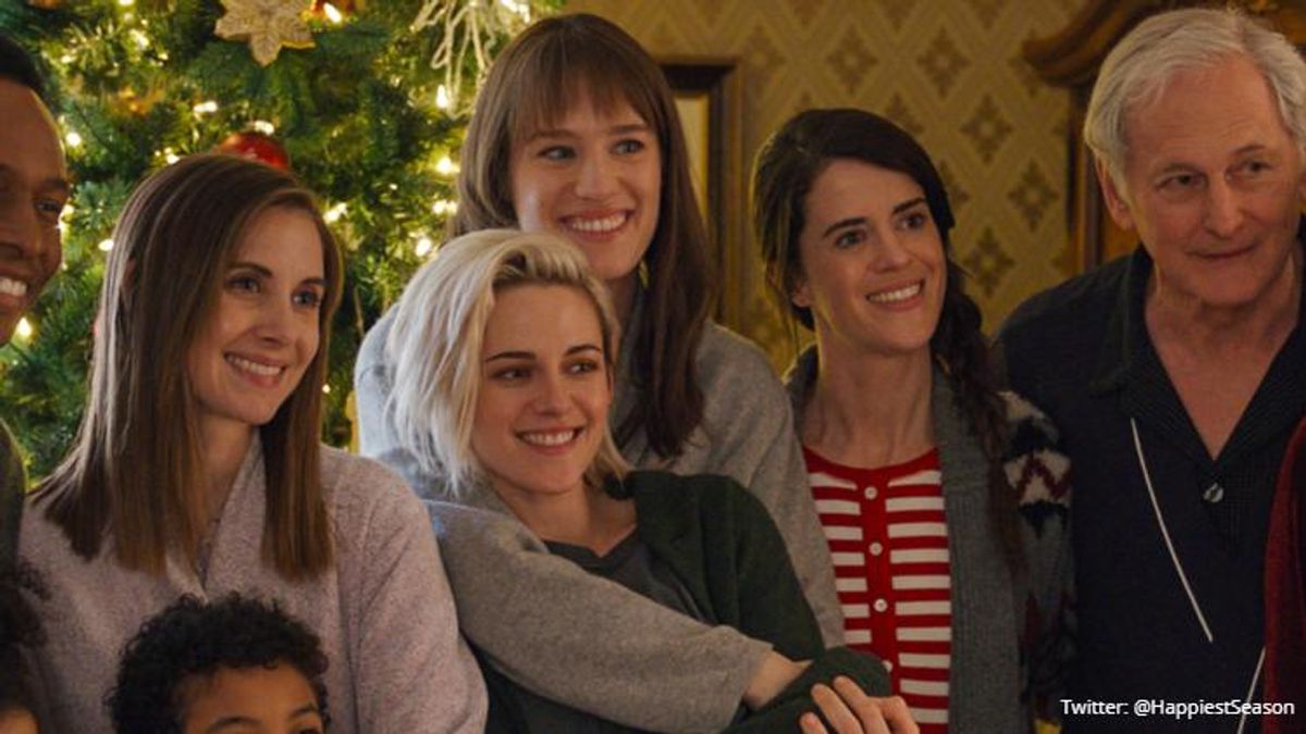 Here's Your First Look at Kristen Stewart's Gay Christmas Rom-Com 