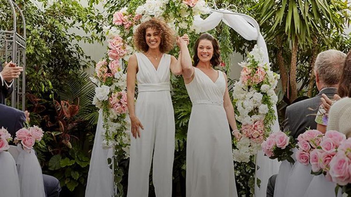 Hallmark Is Actually Airing a Movie Featuring a Same-Sex Wedding