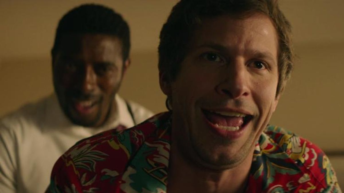 Andy Samberg Tries Gay Sex in 'Groundhog Day' Rom-Com 'Palm Springs'