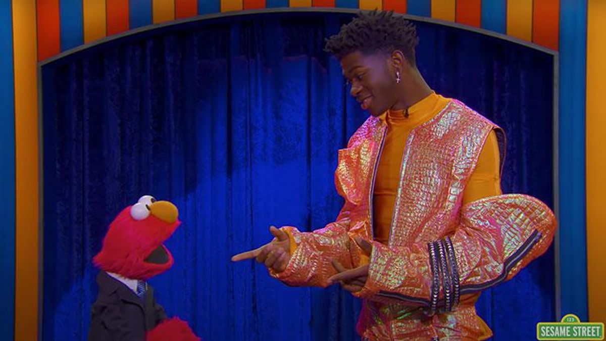 Lil Nas X's Duet With Elmo Is Our Queer Childhood Dream Come True