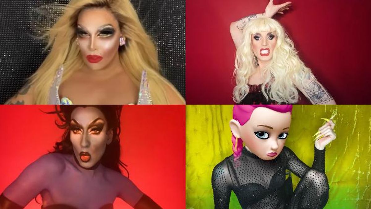 Alaska, Detox, Roxxxy, & Katya Reunite for Quarantined Read U Wrote U