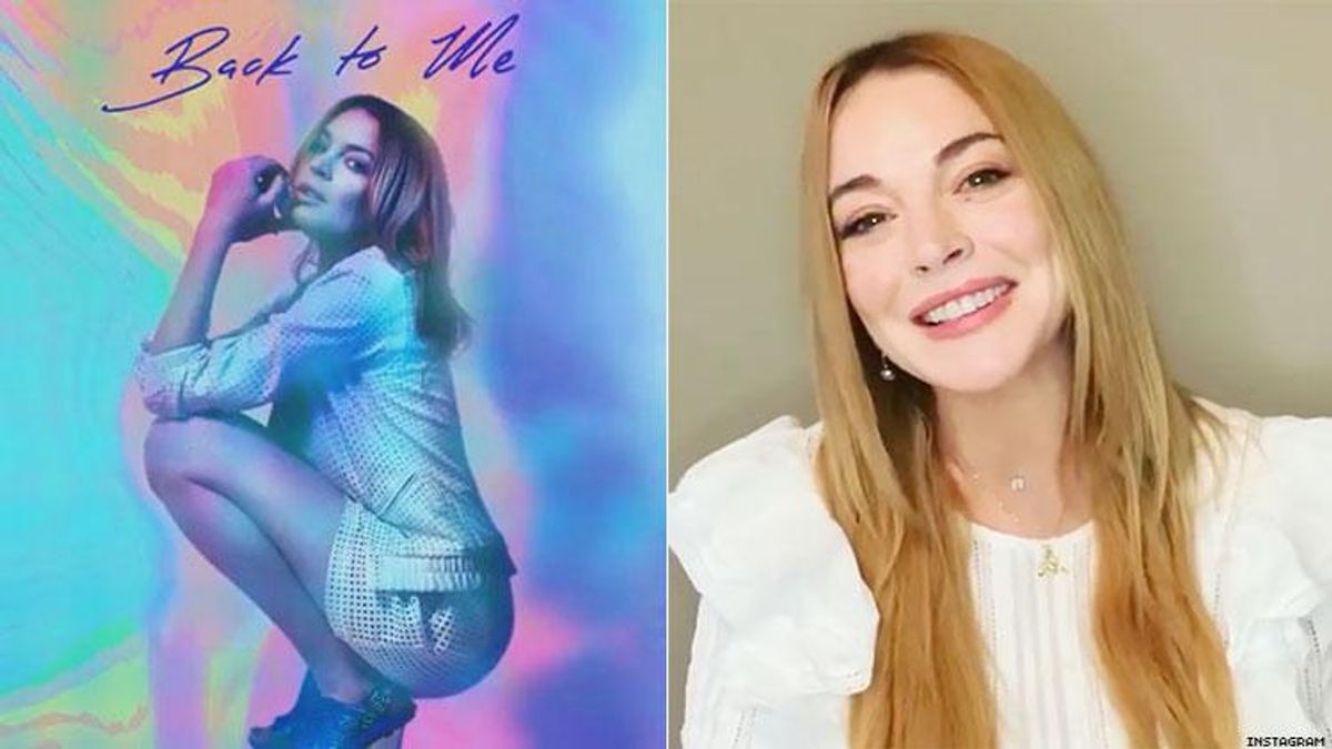 Lindsay Lohan Drops Lyric Video for 'Back to Me' & We're Screaming