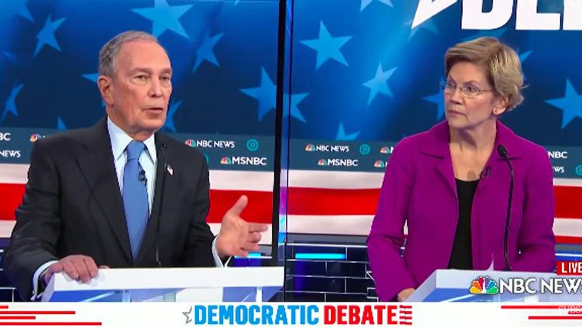 Elizabeth Warren Destroyed Bloomberg Over 'Horse-Faced Lesbian' Remark