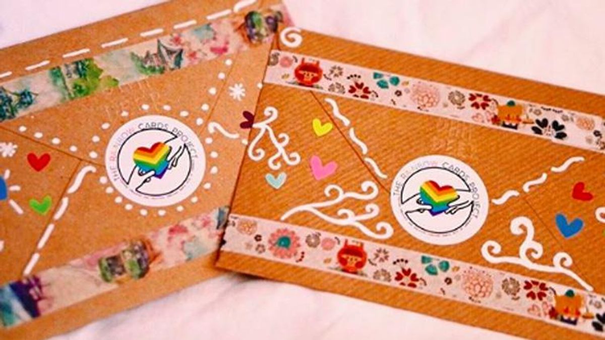 This Guy Sent Over 8000 Cards to LGBTQ+ People For the Holidays