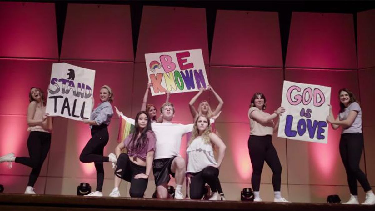 Student Comes Out to Christian University with Dazzlingly Gay Lip Sync